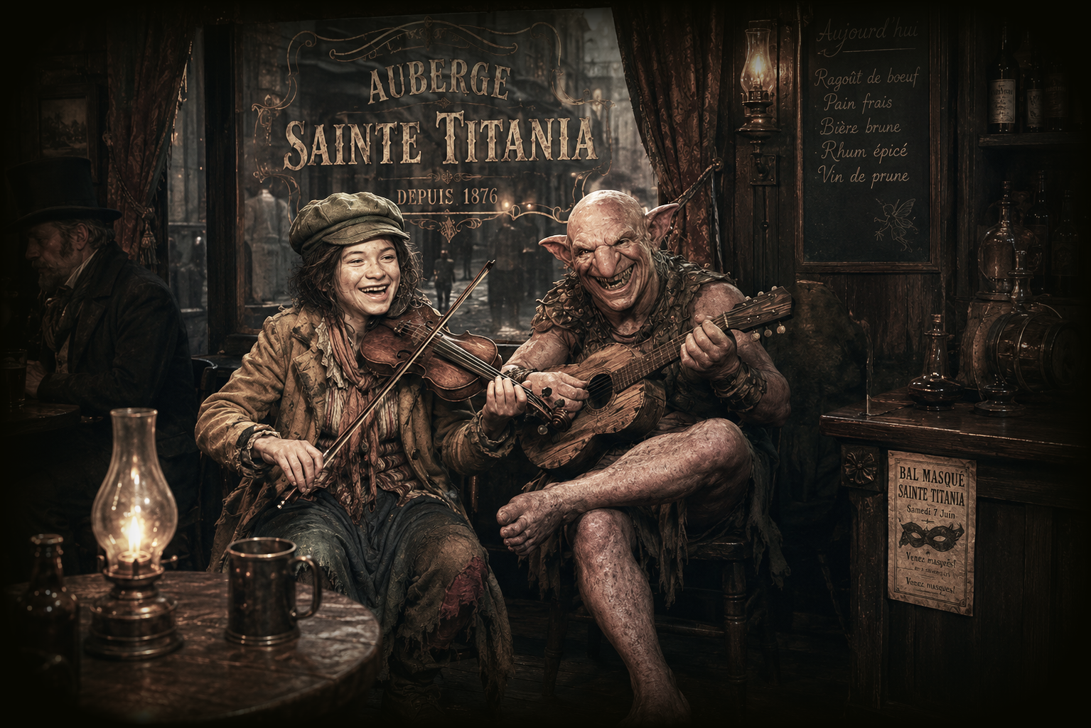 les musiciens de  Tess